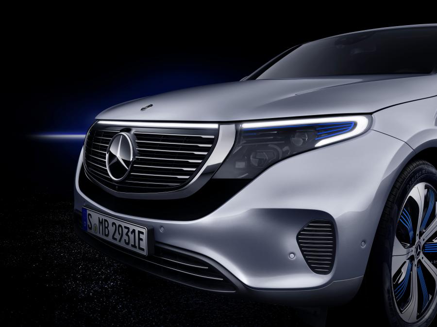 Детали экстерьера Mercedes-Benz EQC400 4Matic (N293) 2019 года  (WW) (фото 7 из 202)